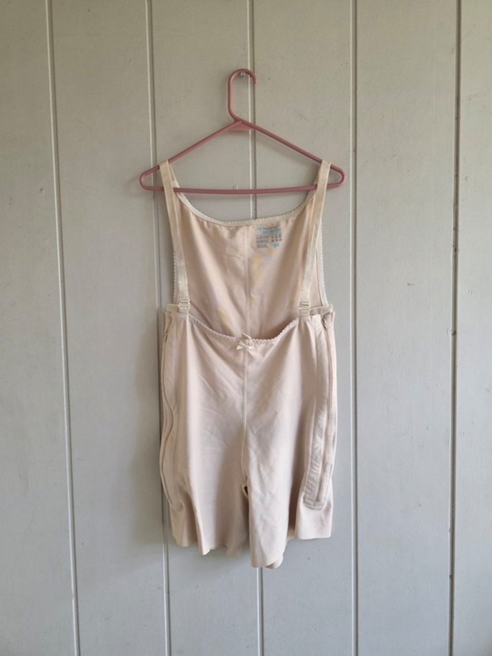 Marena Recovery Girdle With Suspenders Beige 2XL Shapewear